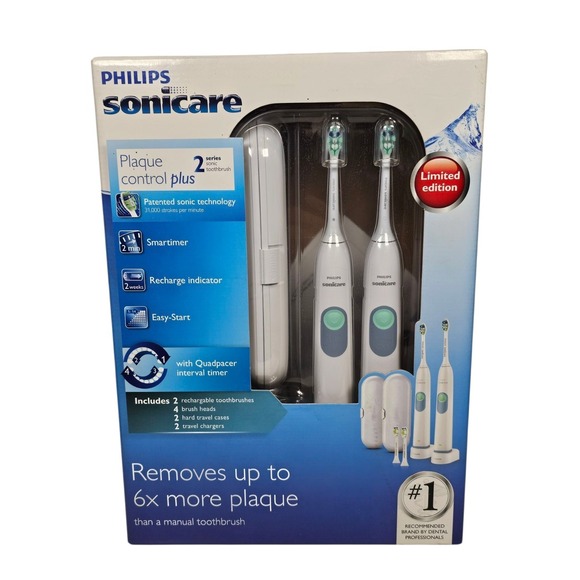 Philips Sonicare Plaque Control Plus Rechargeable Toothbrushes LIMITED EDITION